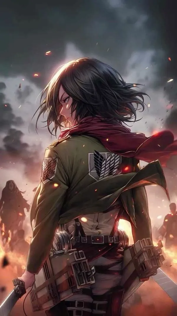 Hình Ảnh Mikasa Ackerman 56