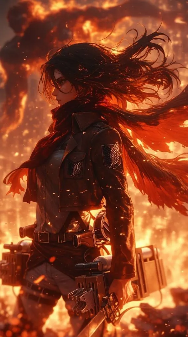 Hình Ảnh Mikasa Ackerman 37