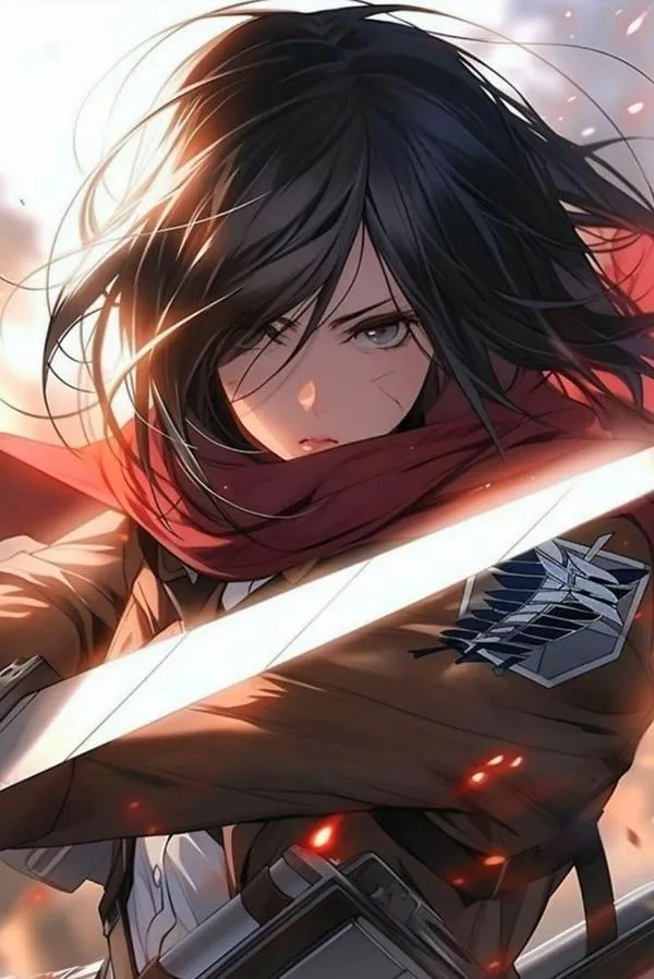 Hình Ảnh Mikasa Ackerman 55