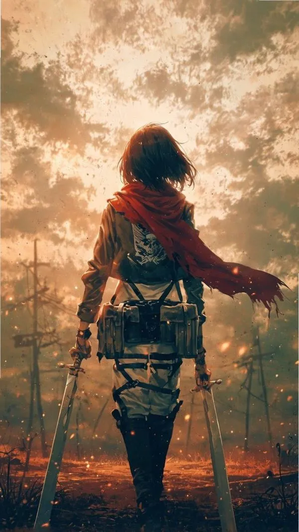 Hình Ảnh Mikasa Ackerman 32