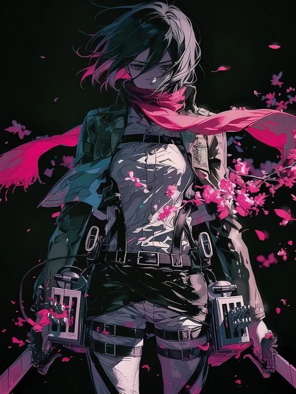 Hình Ảnh Mikasa Ackerman 23