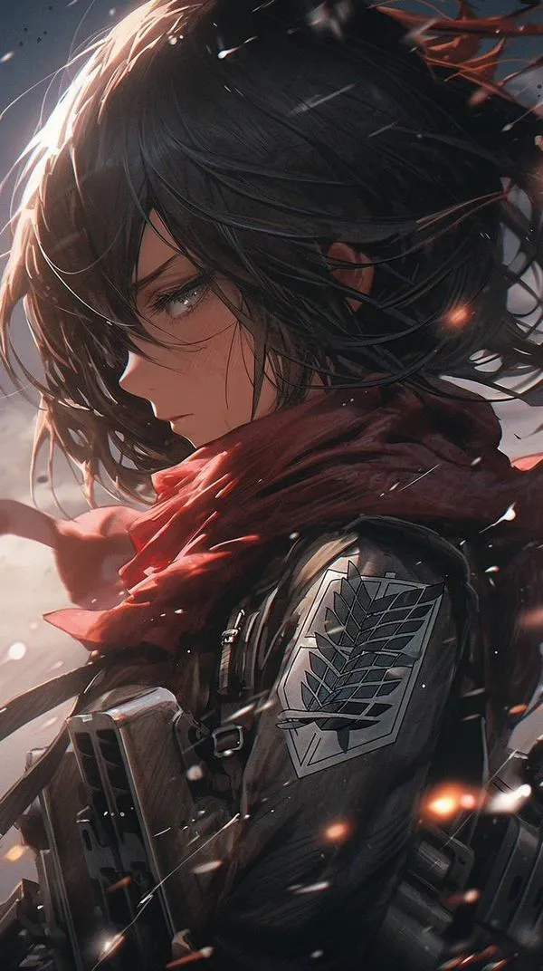 Hình Ảnh Mikasa Ackerman 20