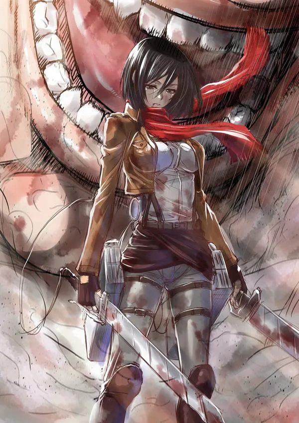 Hình Ảnh Mikasa Ackerman 5