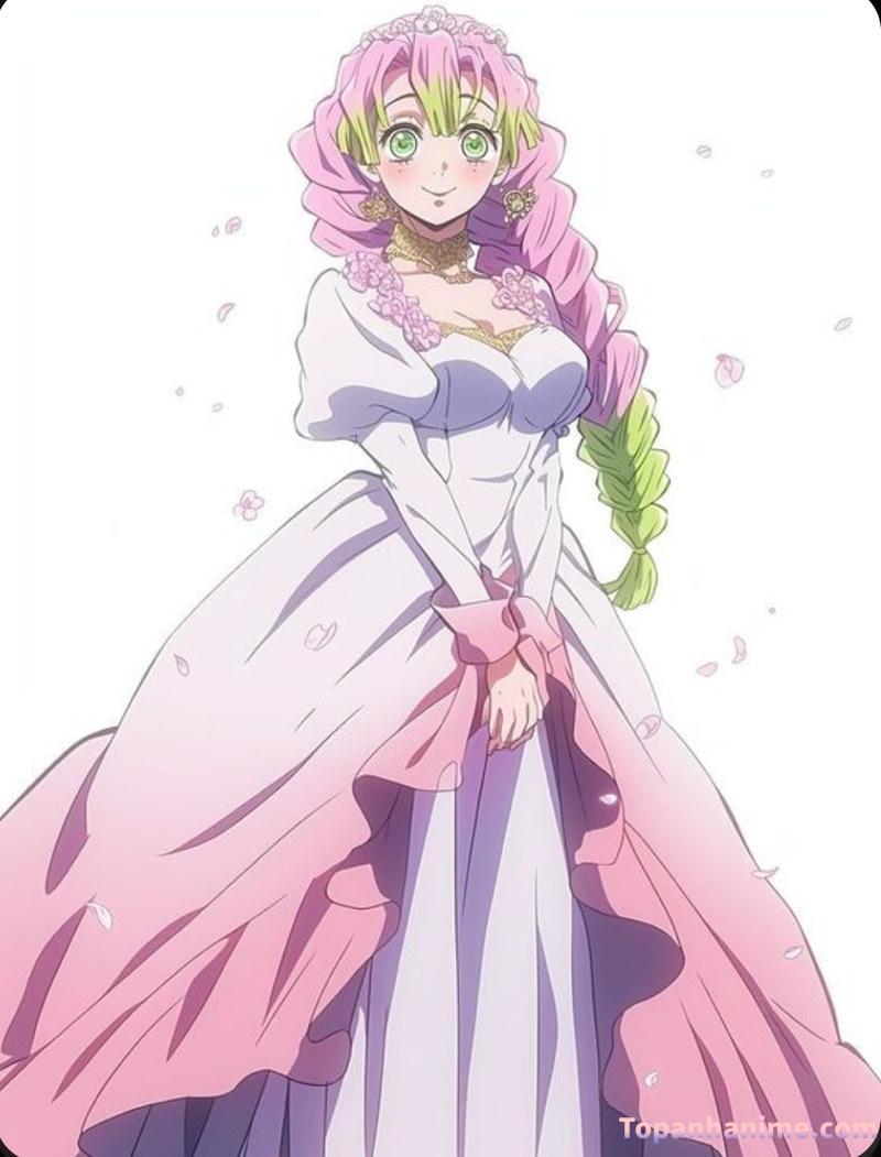 ảnh Mitsuri anime xinh đẹp 20