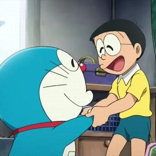 Hình Ảnh Nobita và Doremon cute 63