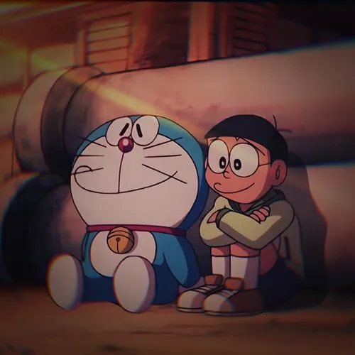 Hình Ảnh Nobita và Doremon cute 68