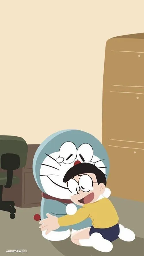 Hình Ảnh Nobita và Doremon cute 72