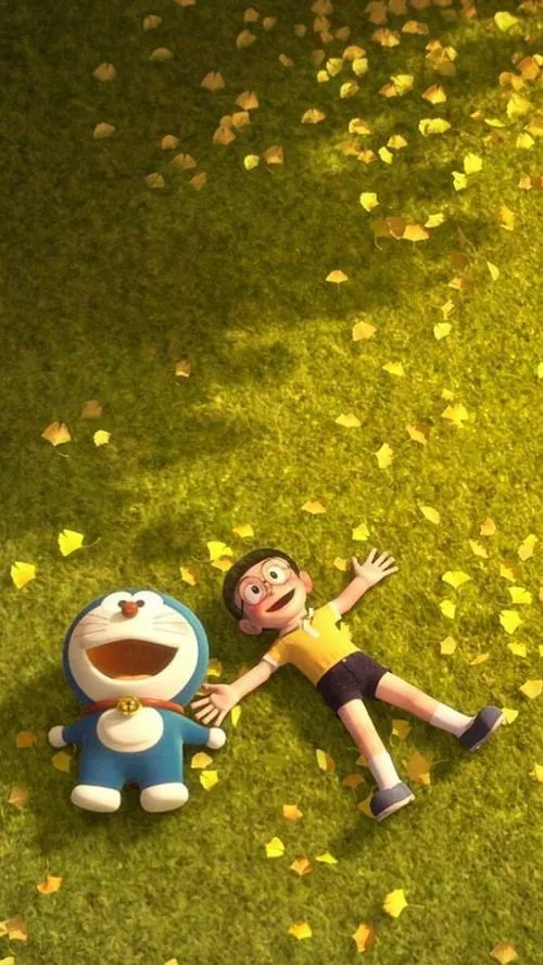 Hình Ảnh Nobita và Doremon cute 2