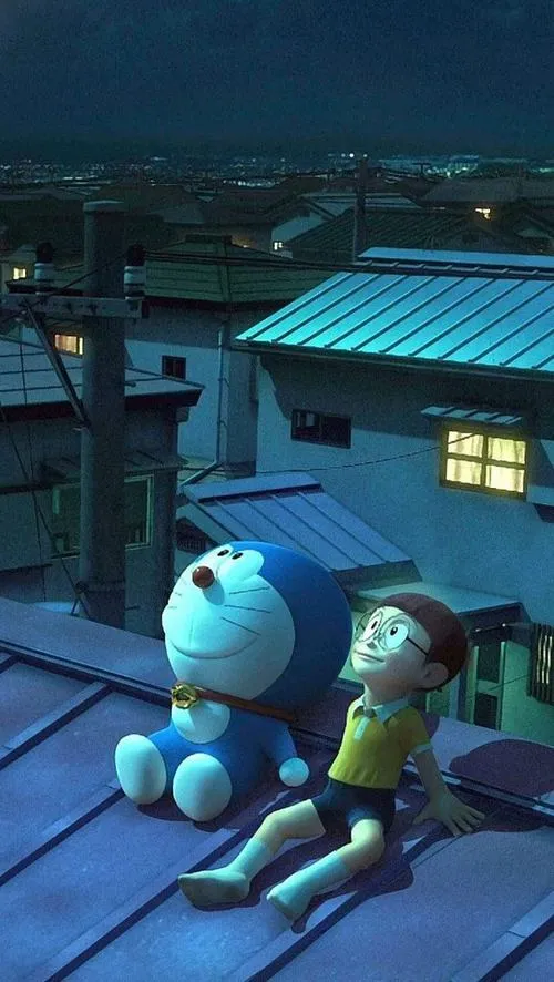 Hình Ảnh Nobita và Doremon cute 7