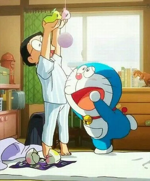 Hình Ảnh Nobita và Doremon cute 34