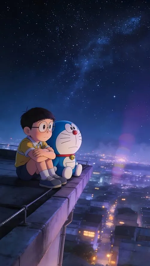 Hình Ảnh Nobita và Doremon cute 38