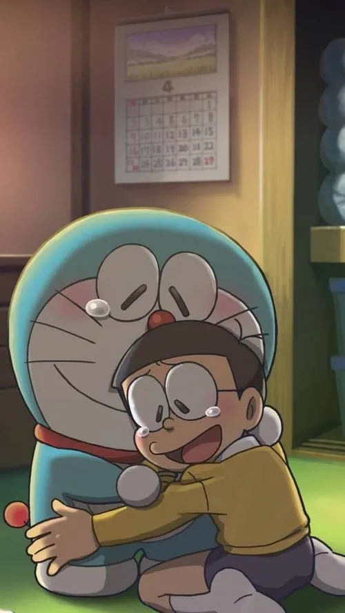 Hình Ảnh Nobita và Doremon cute 51