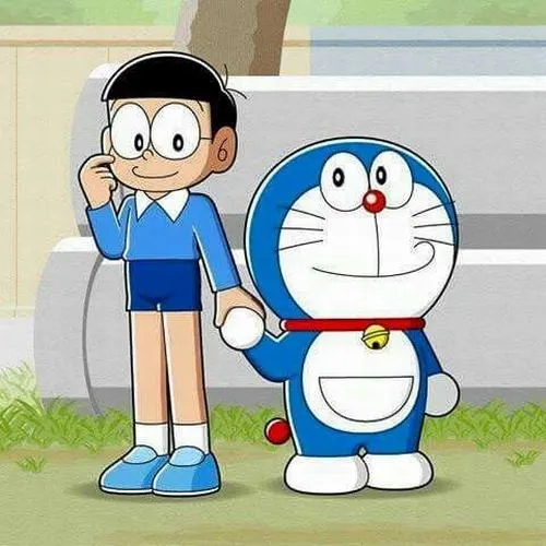 Hình Ảnh Nobita và Doremon cute 42