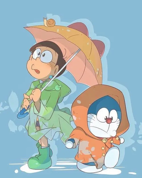 Hình Ảnh Nobita và Doremon cute 43