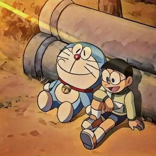 Hình Ảnh Nobita và Doremon cute 44