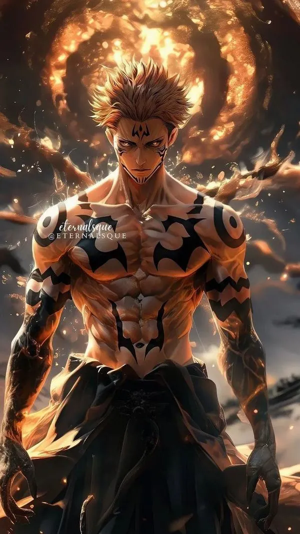 Hình Ảnh Sukuna Ryomen ngầu 28