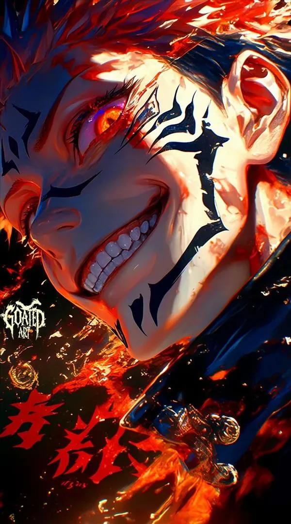 Hình Ảnh Sukuna Ryomen ngầu 30