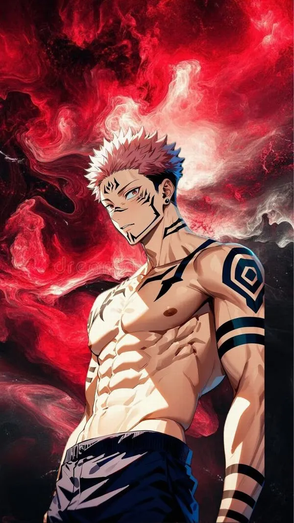 Hình Ảnh Sukuna Ryomen ngầu 35