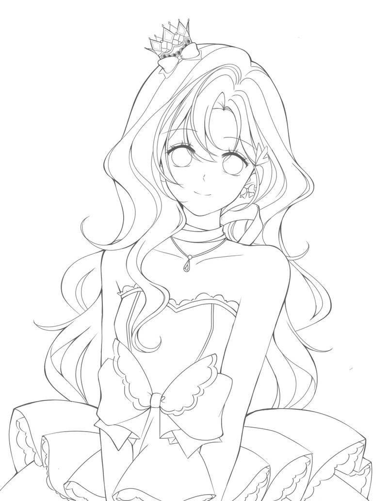 ảnh anime không màu 35