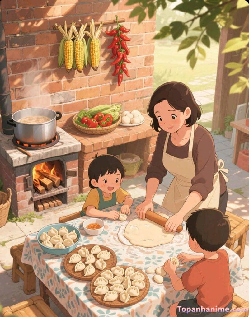 ảnh gia đình anime 33