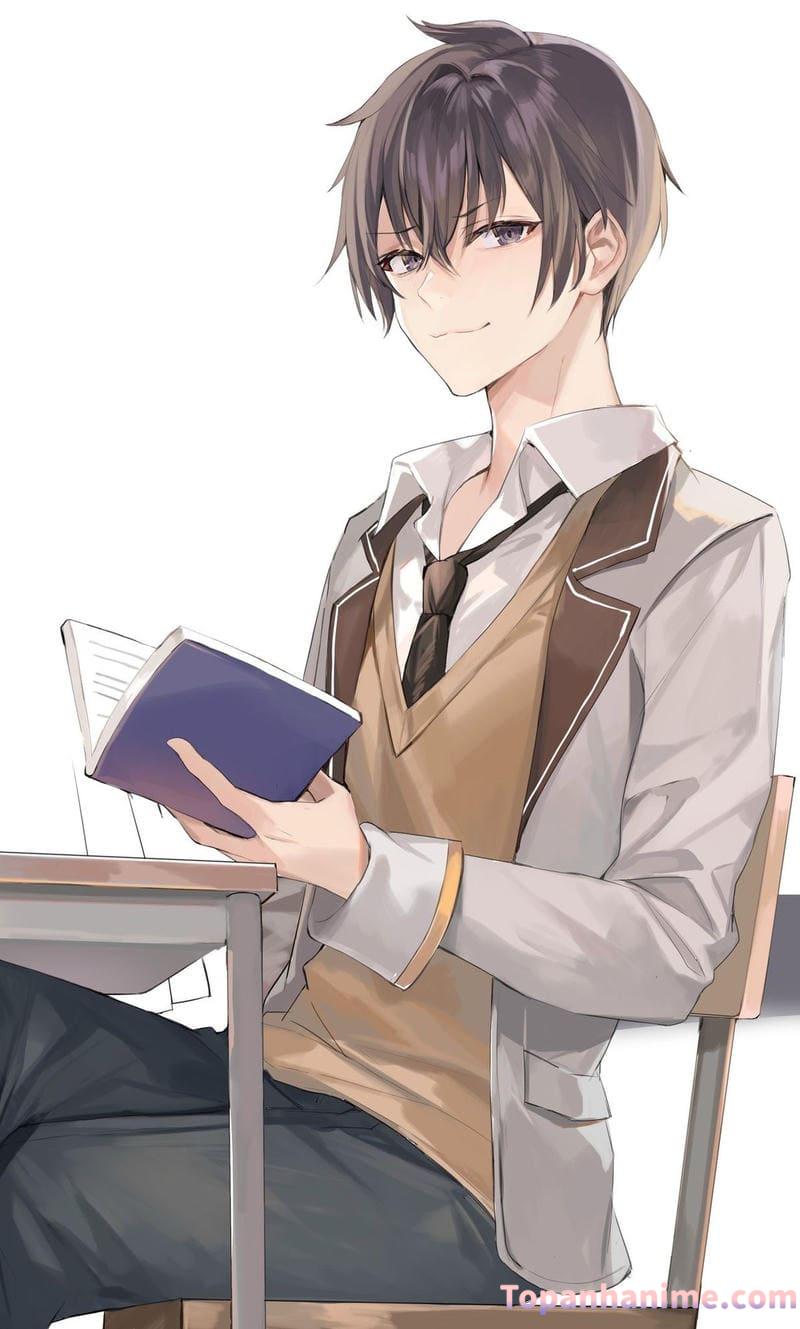 ảnh anime nam học sinh 33