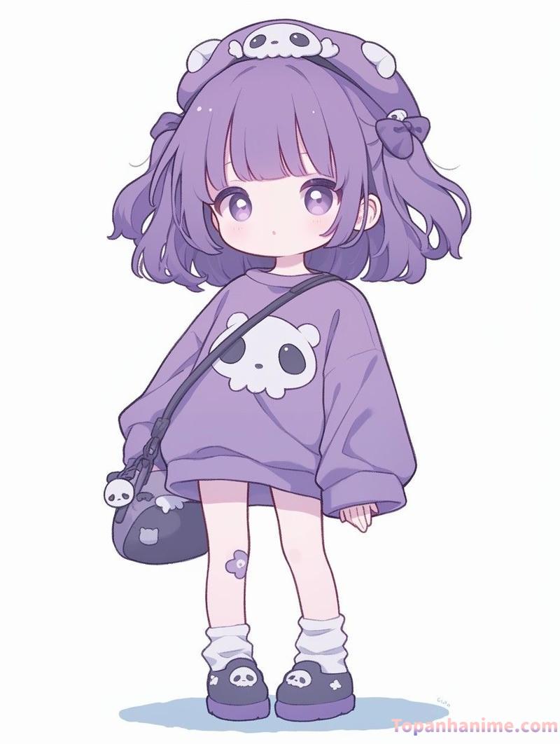 hình chibi cô gái 23