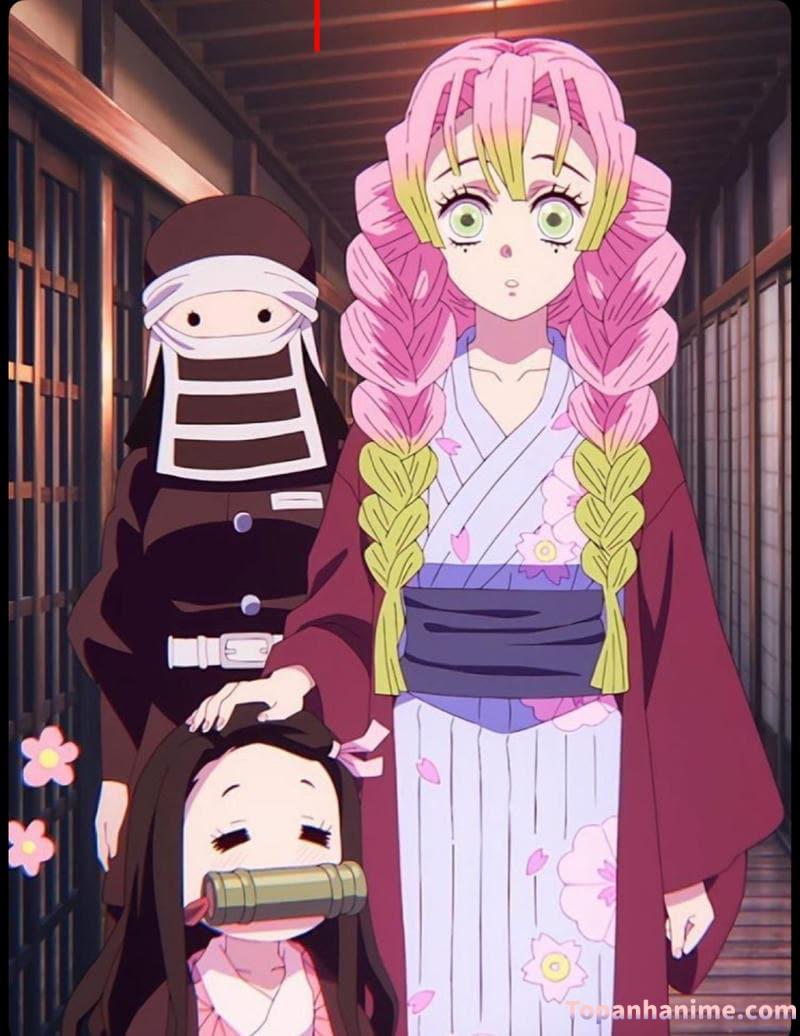 ảnh Mitsuri anime xinh đẹp 28