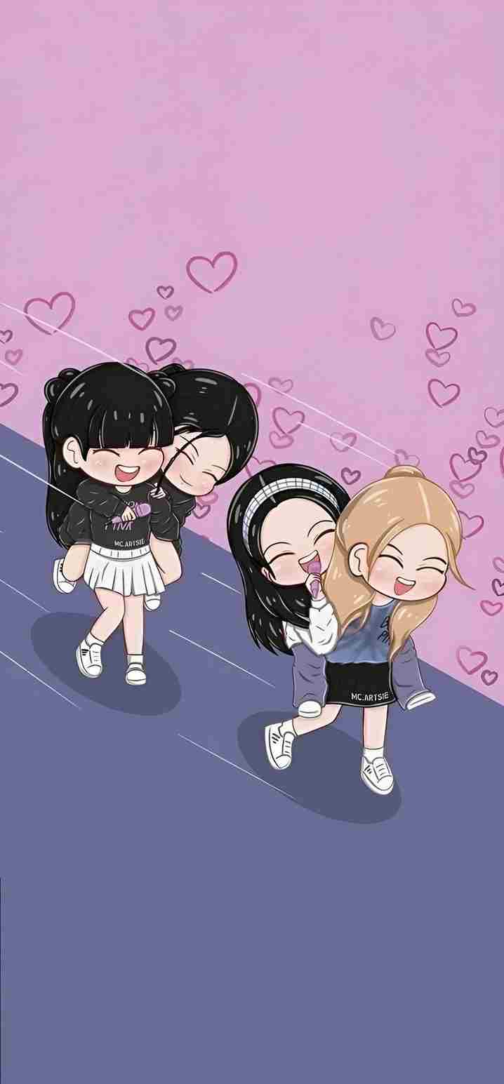 Hình nền Blackpink cute 11