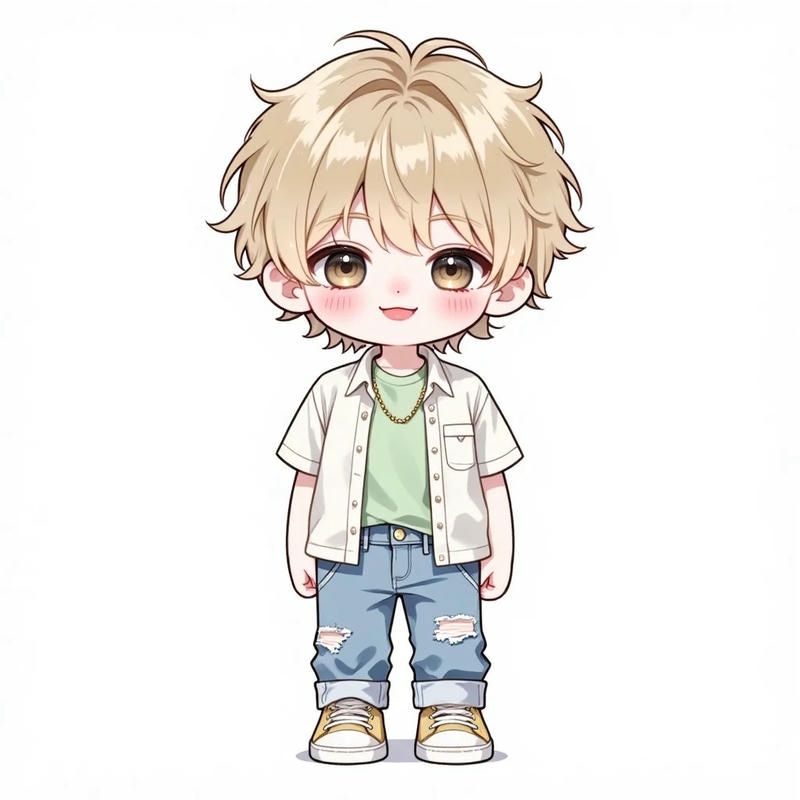 ảnh anime nam chibi 55