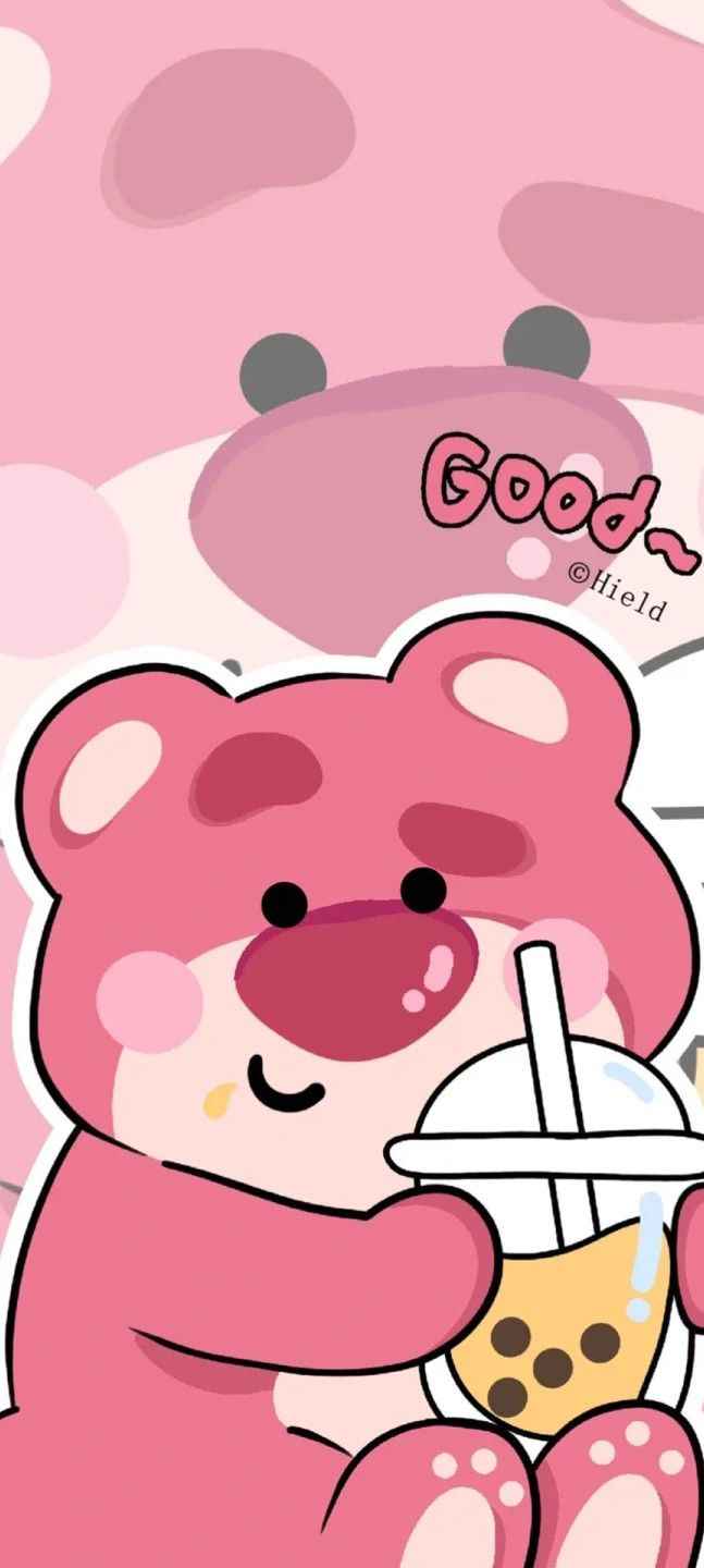 Hình nền gấu dâu 2