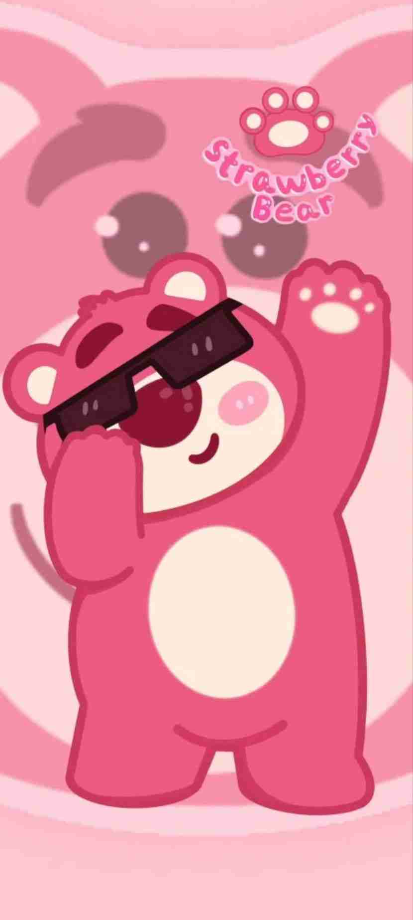 Hình nền gấu dâu cute 10