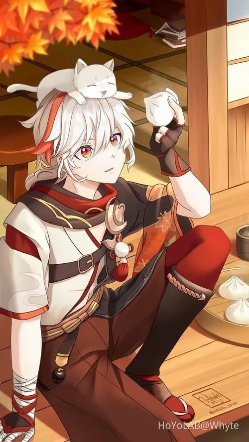 Hình nền Kaedehara Kazuha 22