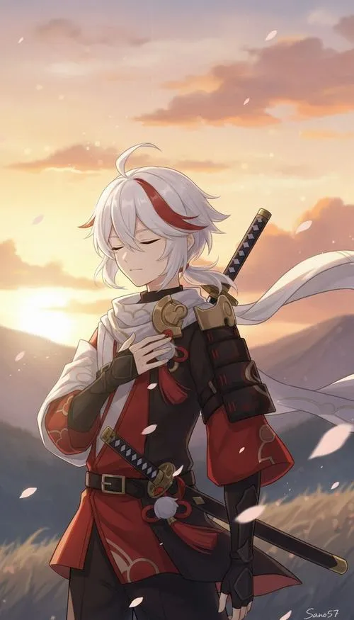 Hình nền Kaedehara Kazuha 43