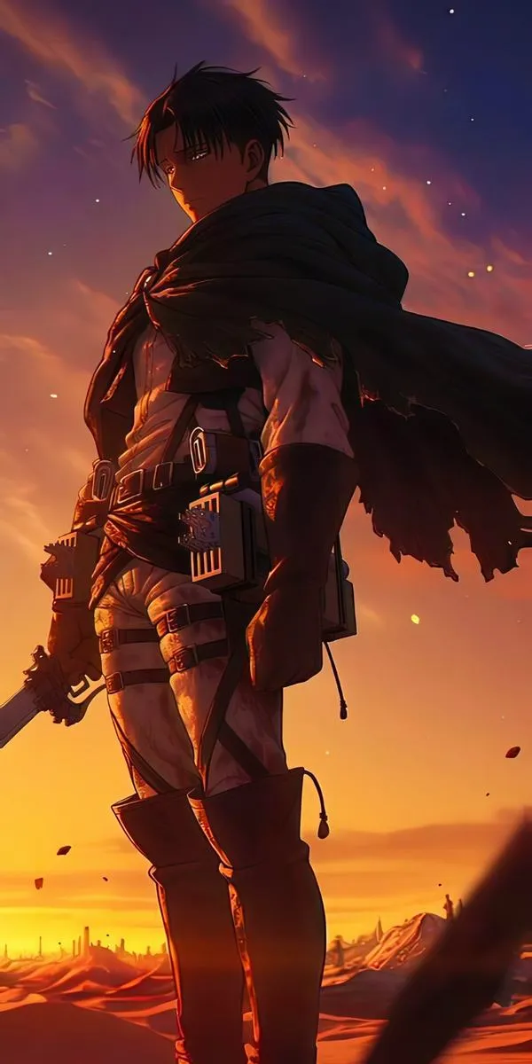 Ảnh Hình Nền Levi Ackerman ngầu 86