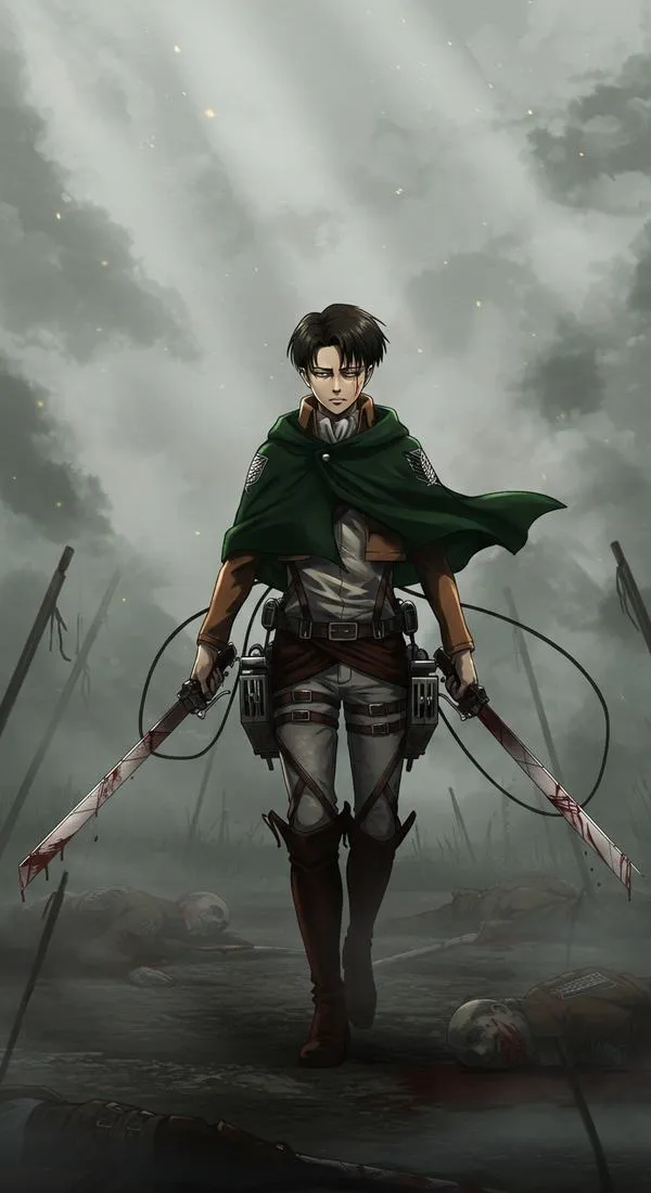 Ảnh Hình Nền Levi Ackerman ngầu 91
