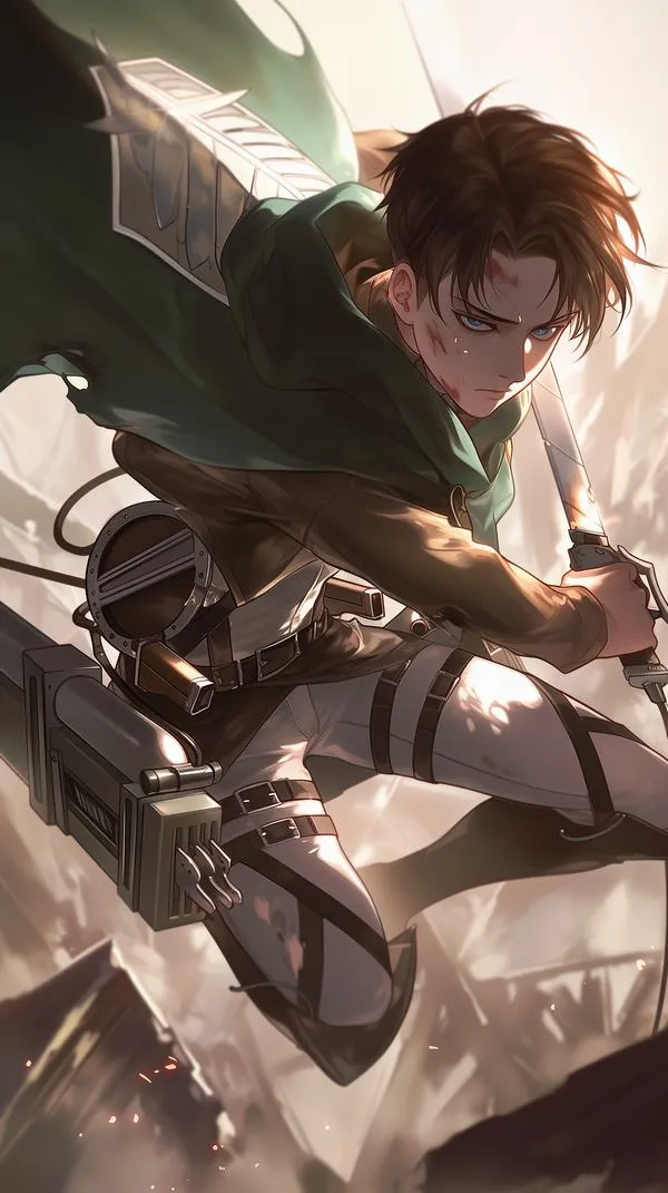 Ảnh Hình Nền Levi Ackerman ngầu 73