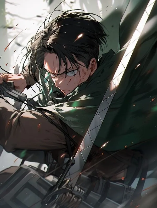 Ảnh Hình Nền Levi Ackerman ngầu 76