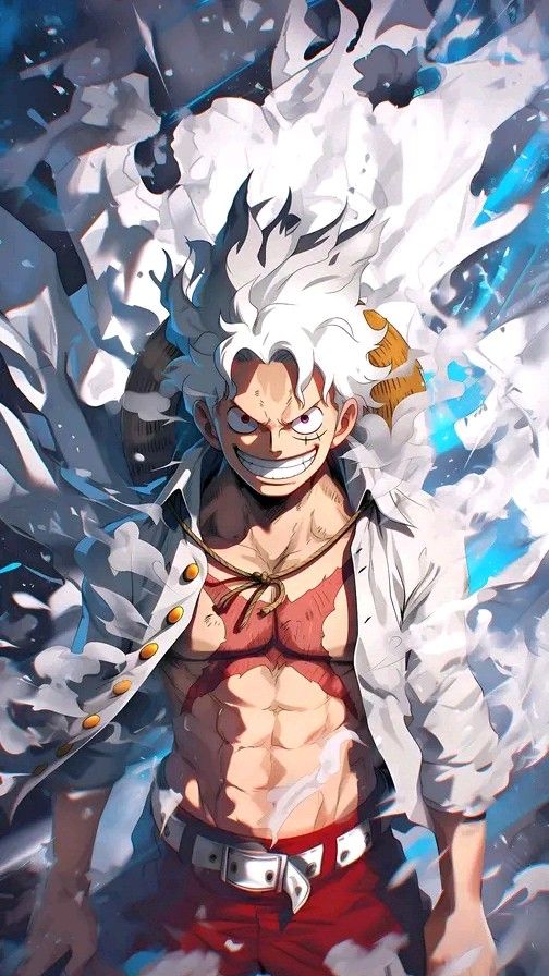 Hình Nền Luffy Gear 5 12