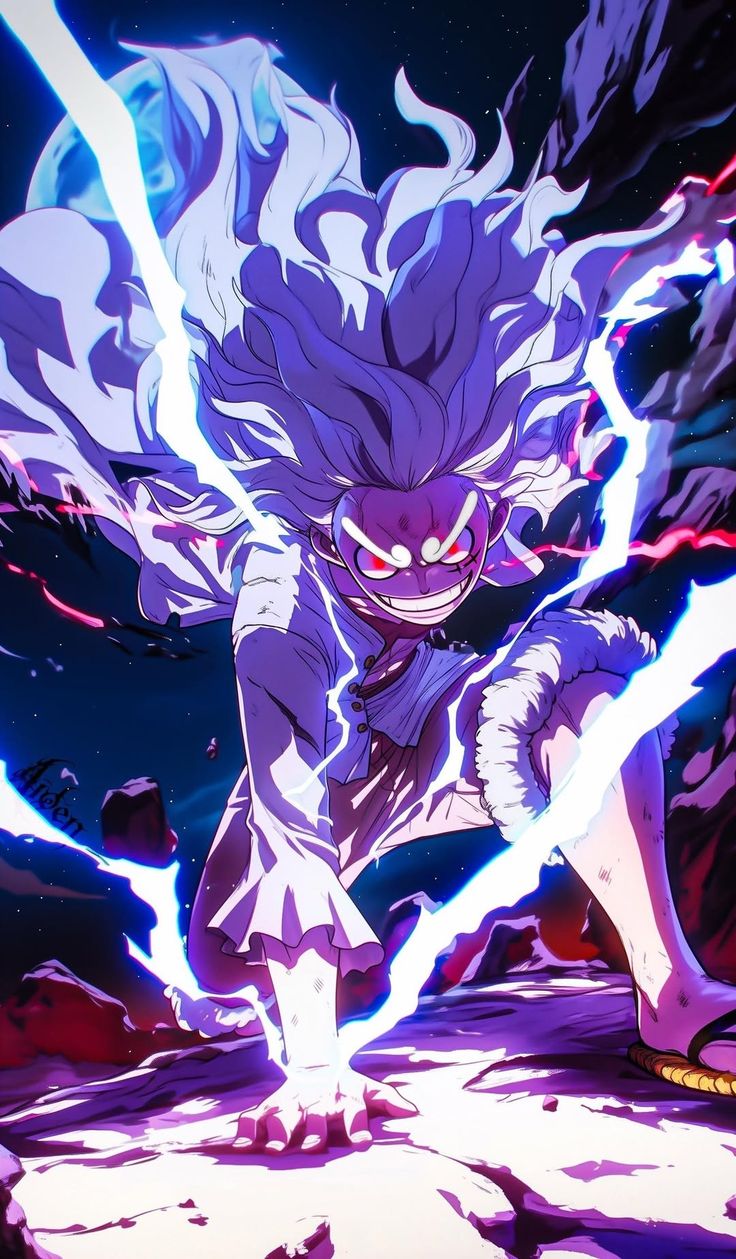 Hình Nền Luffy Gear 5 1