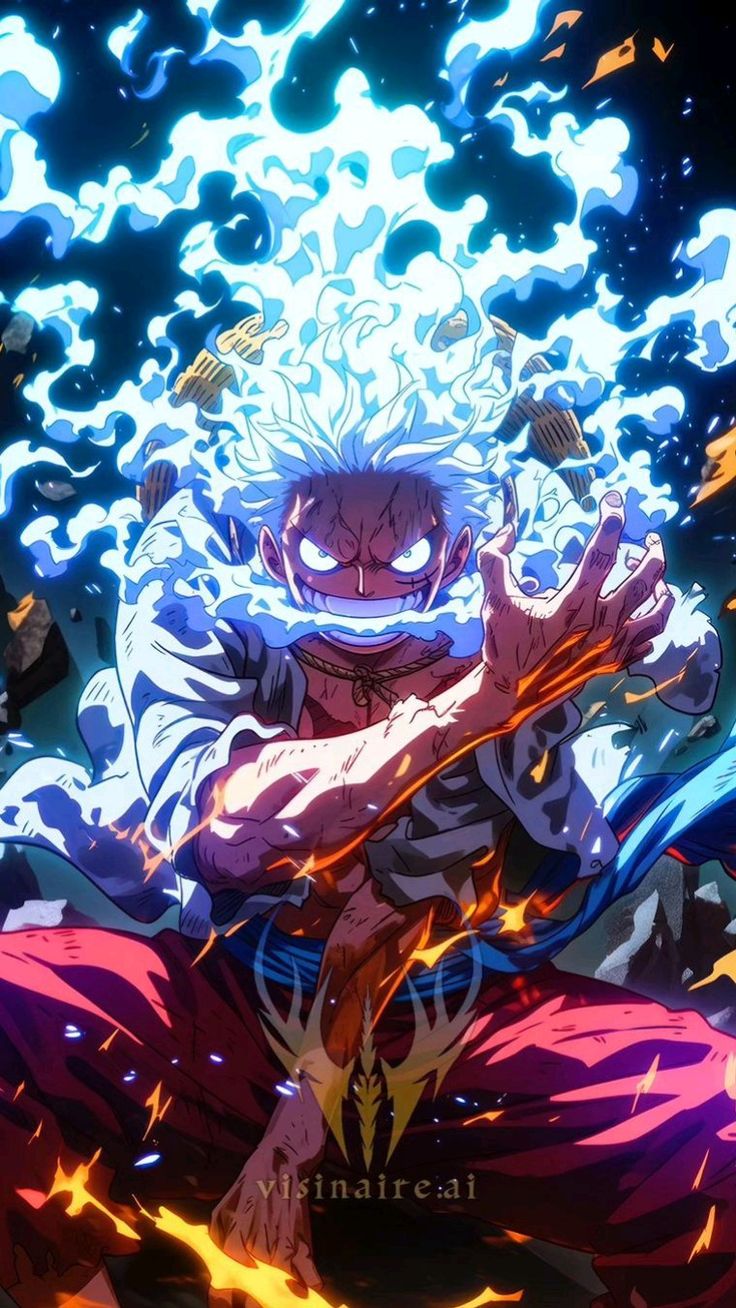 Hình Nền Luffy Gear 5 10