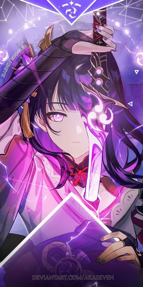 Hình Nền Raiden Shogun 10