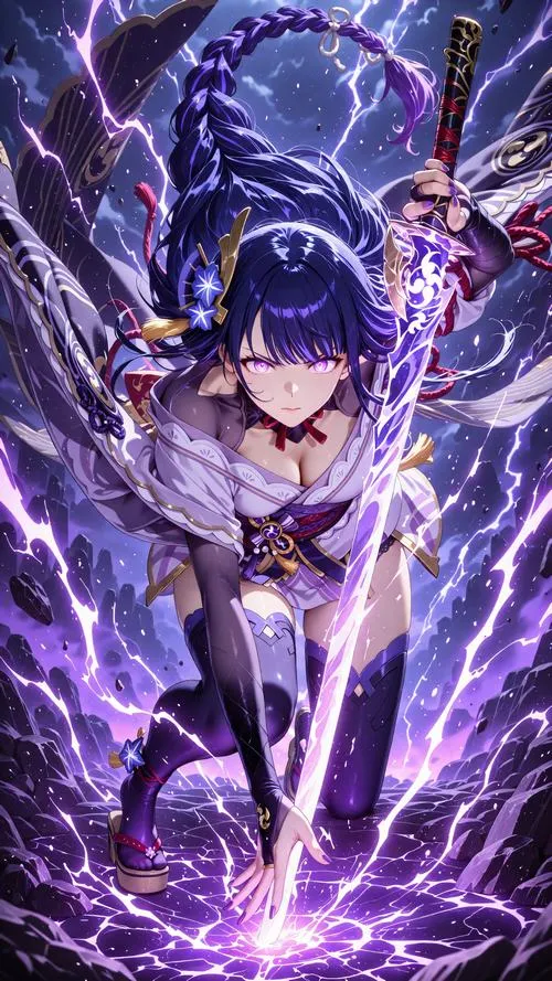 Hình Nền Raiden Shogun 1