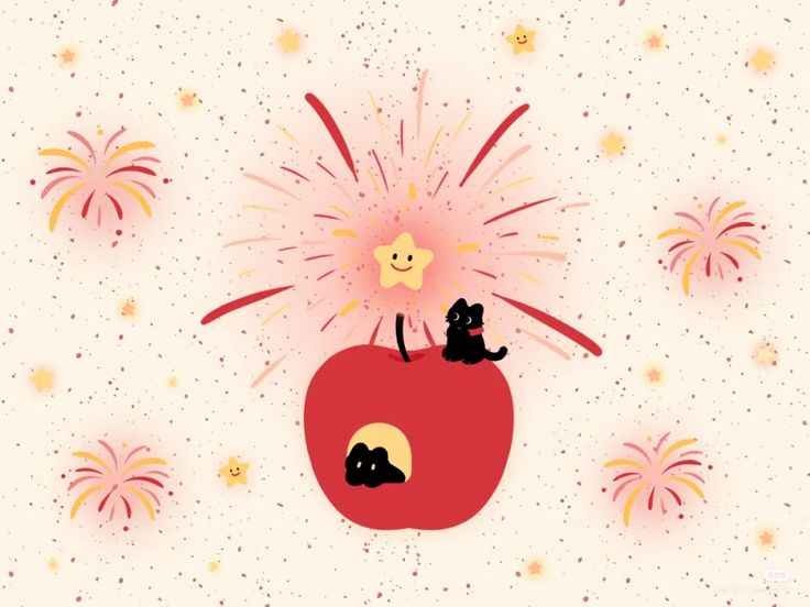 Hình Nền Tết Cute 1