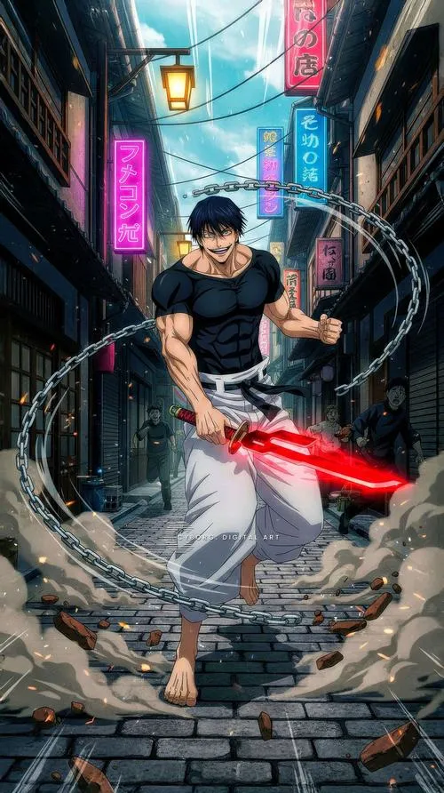 Hình nền Toji Fushiguro ngầu 2