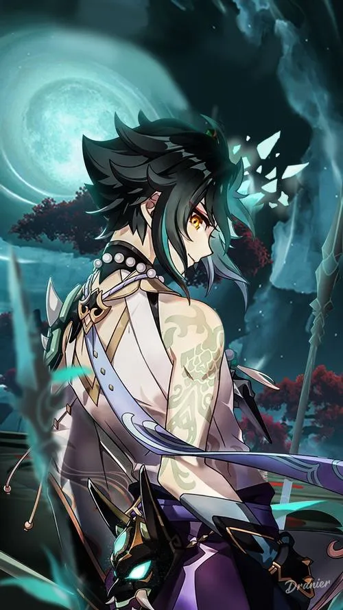 Hình nền Xiao Genshin Impact 13