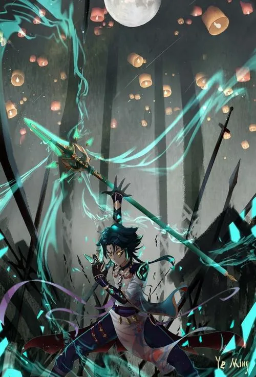 Hình nền Xiao Genshin Impact 23