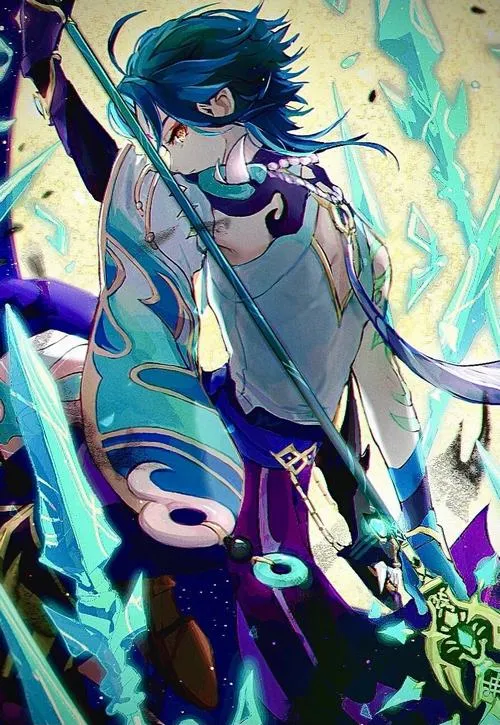 Hình nền Xiao Genshin Impact 3