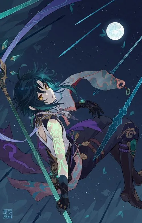 Hình nền Xiao Genshin Impact 39