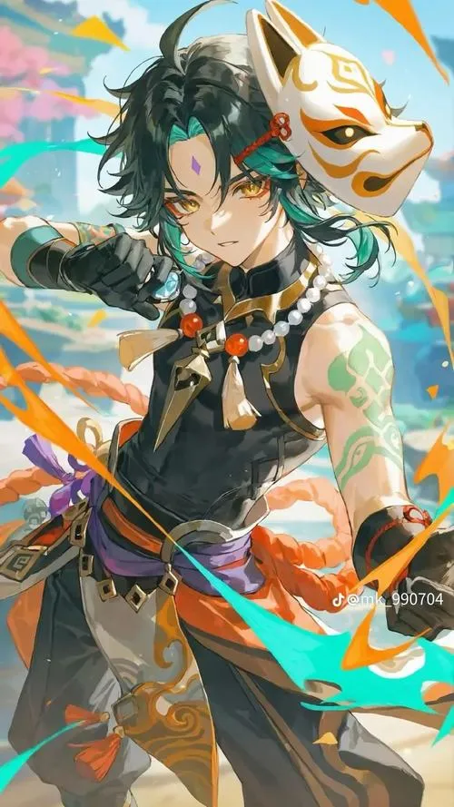 Hình nền Xiao Genshin Impact 9