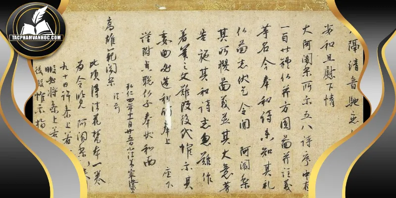 Hình thức văn học chữ Hán mang tính hàm súc cao